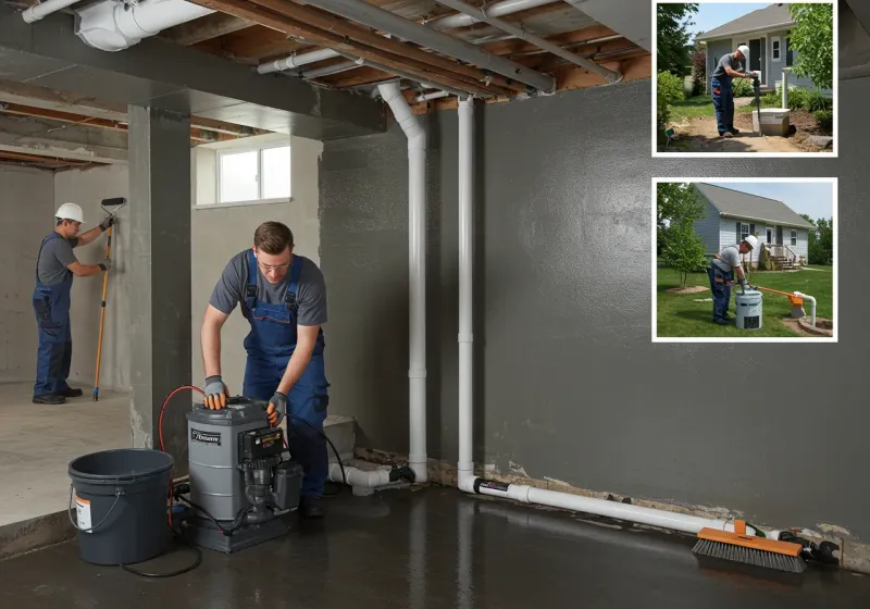 Basement Waterproofing and Flood Prevention process in Level Plains, AL